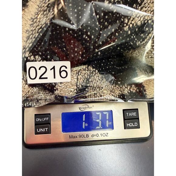 Lucky Brand Tribal Open Cardigan L Black Cream Long Sweater - Picture 9 of 9